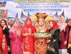 Milad ke -1 Bundo Kanduang, Diharapkan Mampu Berkolaborasi Membangun Kota Binjai