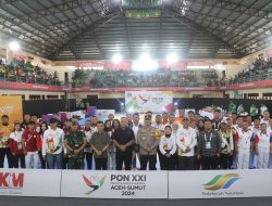 Pj Bupati Langkat Buka Pertandingan Cabor Sambo PON XXI Aceh-Sumut 2024: Dorong Semangat Fair Play dan Prestasi Atlet