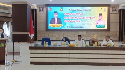 Disparbud Langkat Gelar Bimtek Pengembangan Desa Wisata Berkelanjutan,Langkat Memiliki 27 Desa Wisata Rintisan