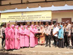 Siswa SPN Hinai Polda Sumut, Bedah Rumah Orang Tua Hidup Sebatang Kara