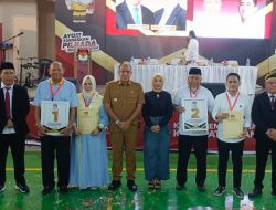 KPU Langkat Tetapkan Paslon Bupati dan Wabup, Syah Afandin – Tiorita Nomor Urut 1 dan Iskandar Sugito – Adli Tama Hidayat Nomor Urut 2