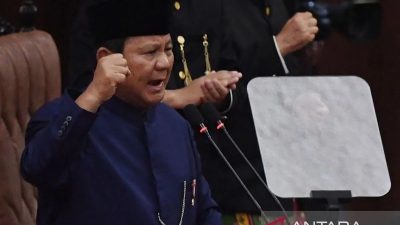 Pelantikan Presiden dan Wapres, Pidato Lengkap Presiden RI Prabowo Subianto