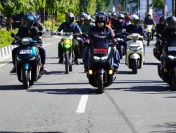 Pj Bupati dan Dandim 0203/Lkt Touring ke Sei Bingai Tinjau Infrastruktur dan Beri Baksos