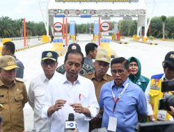 Presiden Jokowi di Sumut Resmikan Jalan Tol Indrapura-Kisaran Seksi 2 dan Bendungan Lau Simeme