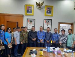 Plt Wali Kota Binjai Terima Audiensi Panitia Natal Oikumene 2024