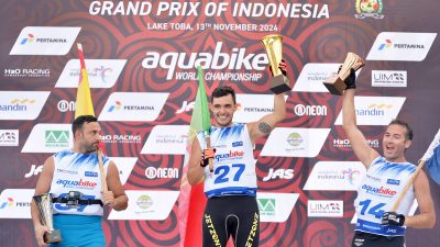 Hari Pertama Aquabike World Championship 2024, Lino Araujo Rider asal Portugal Juara Kategori Endurance