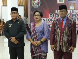 Pj Bupati Taput Lantik David Sipahutar sebagai Pj Sekda