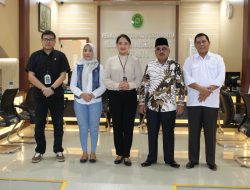 Jelang Pelantikan Definitif, Pimpinan Sementara DPRD Langkat Silaturahmi ke PN Stabat