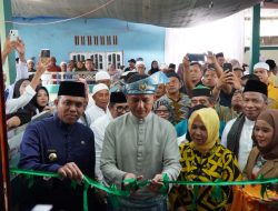 Pj Bupati Langkat Faisal Hasrimy Resmikan Masjid ke-49 Yayasan Haji Anif di Desa Jaring Halus