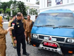 Berhasil Kendalikan Inflasi, Pemkab Langkat Terima Mobil Operasional dari BI