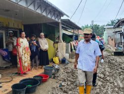 Wali Kota Binjai Tinjau Lokasi Banjir, Warga Tetap Waspada