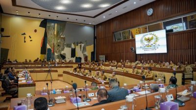 Pemko Binjai Raker Kesiapan Pilkada bersama Komisi II DPR RI