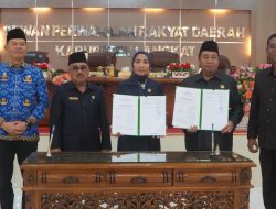 Pengesahan APBD Langkat TA 2025 dan 4 Ranperda,Pj Bupati: Mantapkan Pembangunan Berbasis Regulasi