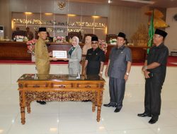 DPRD Langkat Terima Penyampaian Ranperda APBD 2025 Rp1,9 Triliun