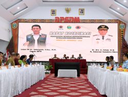 Rakor Penanganan Bencana Hidrometeorologi, Pemprov Sumut dan Terkait Siapkan Antisipasi Longsor Jalur Medan – Berastagi