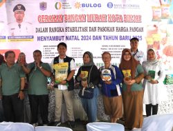 Jelang Nataru Pemko Binjai Gelar Gerakan Pangan Murah