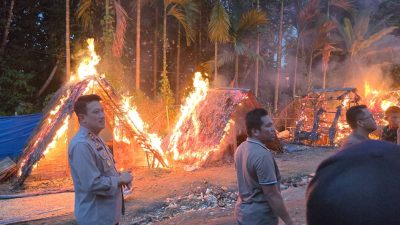 Operasi Gabungan TNI -Polri Gerebek Diduga Lokasi Narkoba di Sumut: Amankan 47 Pelaku dan Musnahkan Barak