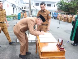 Pemko Binjai Ambil Sumpah Janji 22 Orang PNS dan 618 PPPK