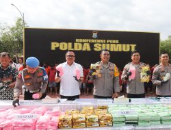 Polda Sumut Selamatkan 10,7 Juta Jiwa dari Ancaman Narkoba sepanjang Tahun 2024