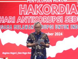 Dalam Rangka Hakordia 2024, Kajati Sumut Luhkum BUMN dan BUMD, Ajak Peserta Perkuat Budaya Antikorupsi