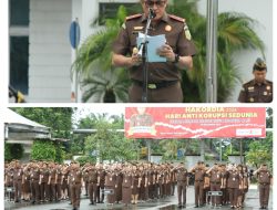 Kejati Sumut Gelar Upacara Hakordia 2024, Bertindaklah Secara Profesional dan Proporsional Serta Selalu Berpedoman pada Asas