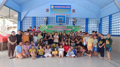 Bakti Natal Kejati Sumut Gelar Donor Darah dan Santuni Panti Asuhan