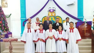 4 Sintua HKBP Sola Gratia Binjai Ditabalkan