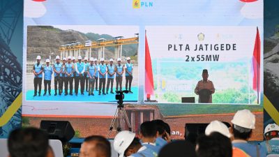 Presiden Prabowo Resmikan PLTA Asahan 3, Pj Gubernur Fatoni:  Mampu Menyalurkan Listrik 113.769 Rumah