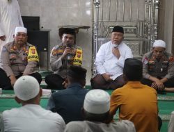 Pesan Kapolres Langkat Di awal Tahun 2025 Saat Jum’at Curhat