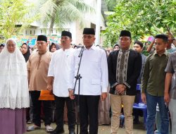 Pimpin Upacara Pelepasan Jenazah Kades Serapuh ABC,Pj Bupati Langkat Faisal Hasrimy : Sosok Berdedikasi Tinggi