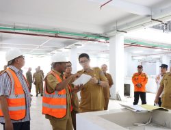 Wali Kota Binjai Tinjau Progres Pembangunan Pasar Tavip
