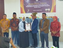 KPU Tetapkan Syah Afandin -Tiorita Br Surbakti Sebagai Bupati dan Wakil Bupati Langkat Terpilih Tahun 2024