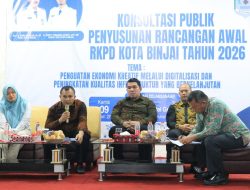 Wali Kota : RKPD Binjai 2026 Arahkan 5 Prioritas Pembangunan