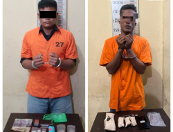 Sat Narkoba Polres Langkat Tangkap Terpisah  Pengedar Sabu 2,51 Gram dan Ganja 1 Ons