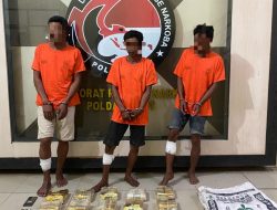 Polda Sumut Gagalkan Penyeludupan Sabu 25 Kg dari Perairan Perbatasan Malaysia – Indonesia di Batubara, 3 Kurir Ditangkap