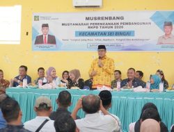 Pj Bupati Langkat di Sei Bingai: Musrenbang Momentum Penting Menentukan Skala Prioritas Pembangunan Daerah