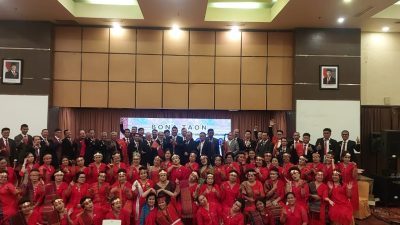 Syukuran Bona Taon Parasibona Mebidang 2025 di Medan Meriah dan Penuh Sukacita