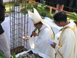 Wali Kota Binjai Hadiri Peletakan Batu Pertama Pembangunan Gedung Pastoran Paroki MBPA