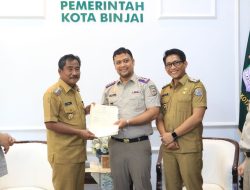 BPN Binjai Serahkan 2.280 Persil Sertifikat Aset Tanah Pemko