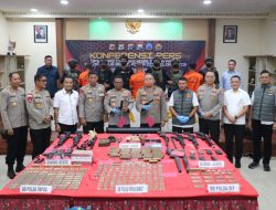 Satgas Damai Cartenz Bongkar Jaringan Pemasok 17 Senpi dan 3.573 Butir Amunisi ke KKB