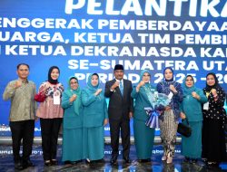 Ny Nurhayati Amir Hamzah Dilantik Ketua TP PKK, Ketua Pembina Posyandu dan Ketua Dekranasda Kota Binjai 2025-2030