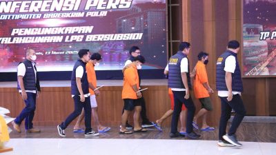 Polri Tetapkan 5 Tersangka Kasus Penyuntikan LPG, Raup Keuntungan Rp10 Miliar