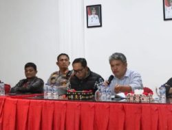 Forkompimda Taput Rapat Koordinasi Penanganan Bencana Gempa