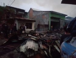19 Unit Rumah di Brandan Barat  Ludes Terbakar,Kerugian Rp1 M