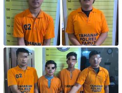 Polres Taput Ringkus Pengedar dan 5 Mahasiswa Pengguna Narkoba