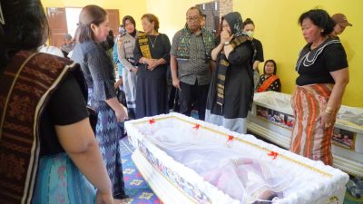 Bupati Langkat Salurkan Bantuan Korban Kebakaran Tewaskan 2 Orang di Bahorok