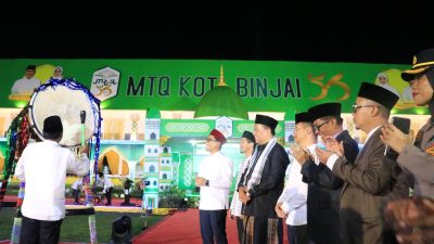 MTQ Ke-56 Kota Binjai, Momentum Perkokoh Diri Terapkan Nilai Al-Qur’an dalam Kehidupan Sehari-hari