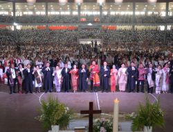 Paskah Raya HKBP di Medan, Gubernur Sumut :Gereja Memiliki Peran Penting Membimbing Masyarakat Lebih Baik