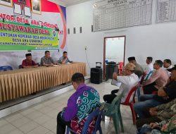 Desa Ara Condong Menjadi Desa Pertama di Langkat dan Sumut  Bentuk Kopdes Merah Putih