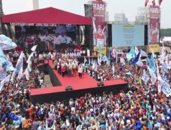 Ratusan Ribu Buruh dan Pekerja Hadiri Hari Buruh Internasional di Monas Dihadiri Presiden Prabowo
